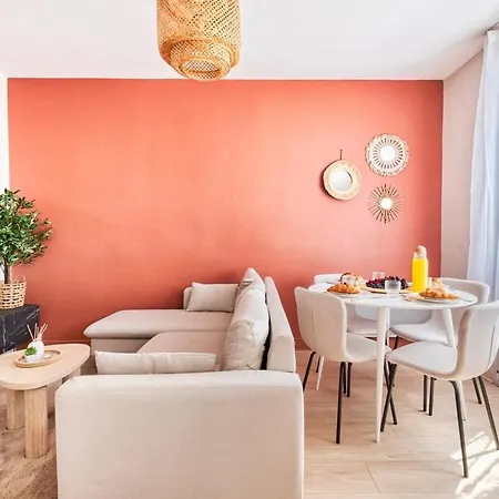 Apartamento La Botanique Angevine-design & Cozy-private Parking