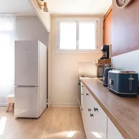 Apartamento La Botanique Angevine-design & Cozy-private Parking