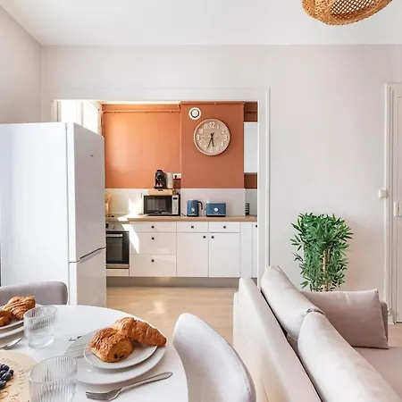 Apartamento La Botanique Angevine-design & Cozy-private Parking